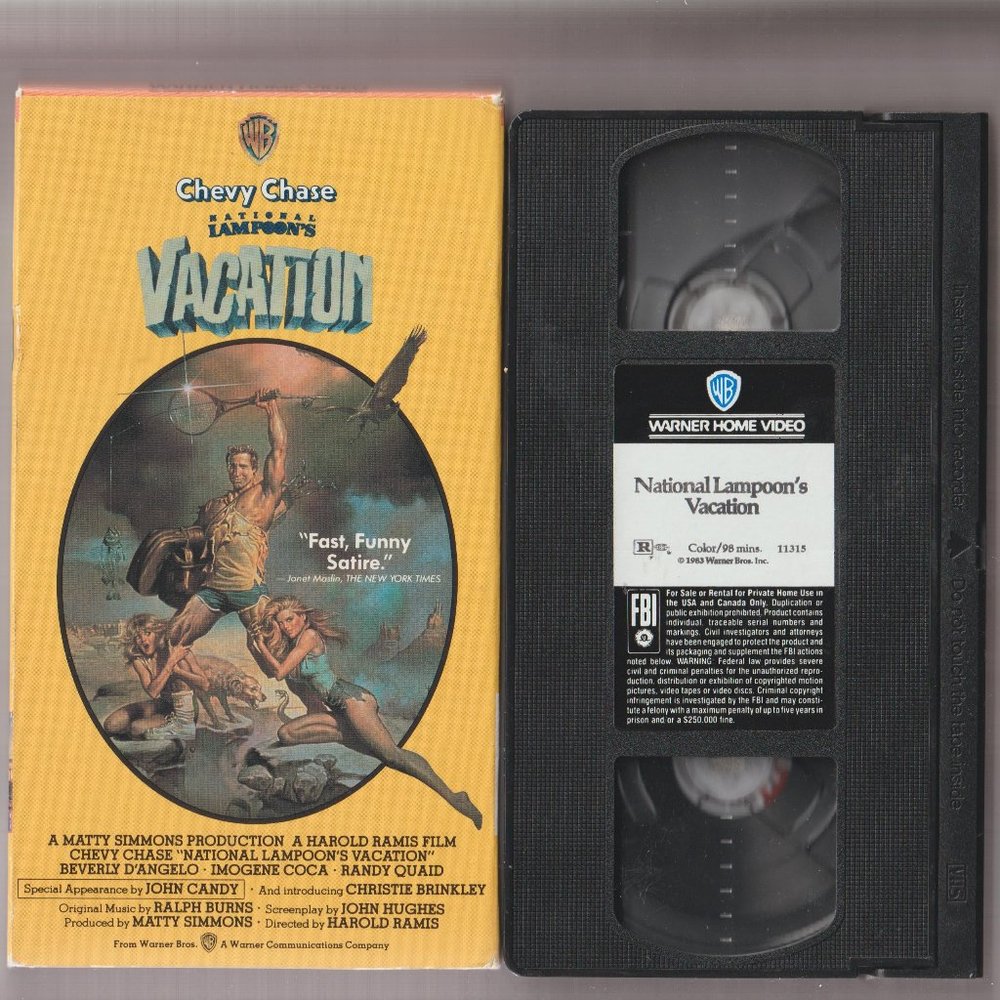 National Lampoon's Vacation VHS Chevy Chase